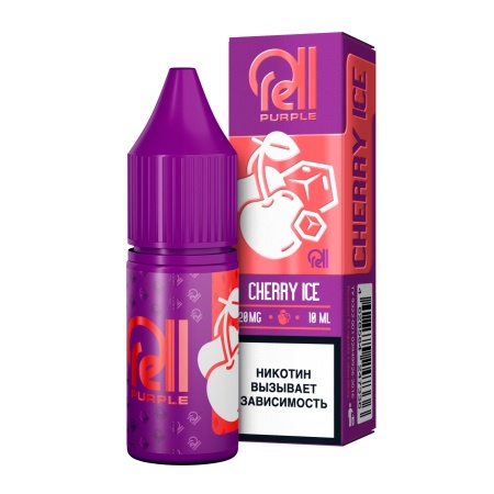 RELL Purple Cherry Ice 10 мл 20 salt