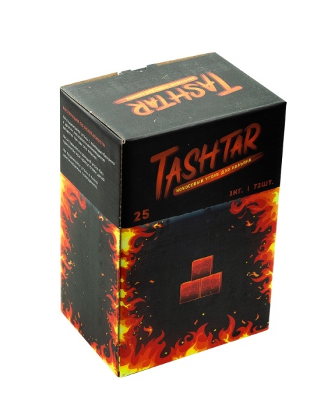 Уголь Tashtar 72 (25х25х25)