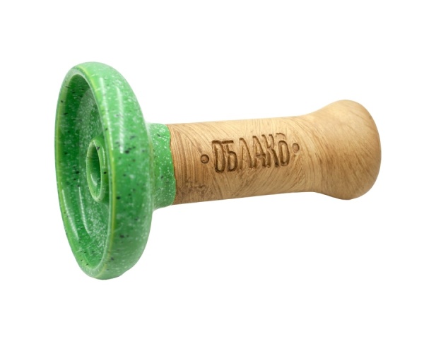 Чаша Облако Glaze Phunnel L - Зелёный в точку