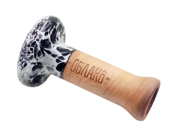 Чаша Облако Glaze Phunnel S - Черно-белый мрамор