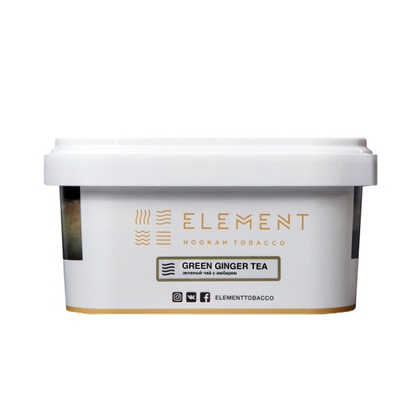 Element Воздух Зеленый чай с имбирем (Green Ginger Tea), 200 гр