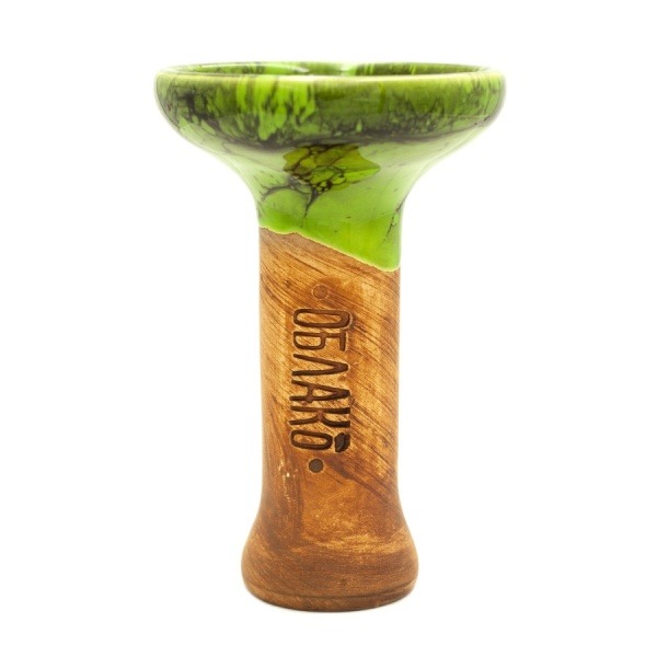 Чаша Облако Glaze Phunnel M - Салатовый черный мрамор