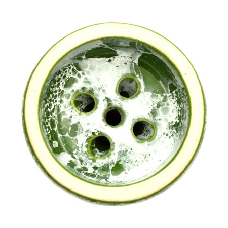 Чаша Облако Glaze Black - Зелёный мрамор