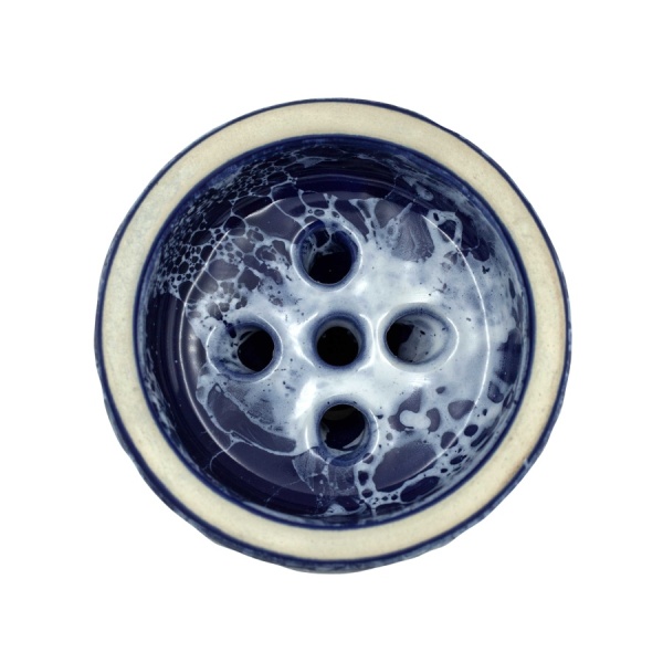 Чаша Облако Glaze Black - Синий Мрамор