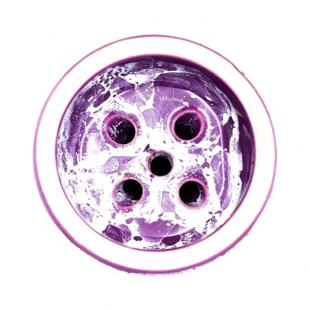 Чаша Облако Glaze Black - Фиолетовый мрамор