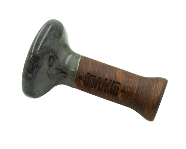 Чаша Облако Glaze Phunnel M - Серый черный мрамор