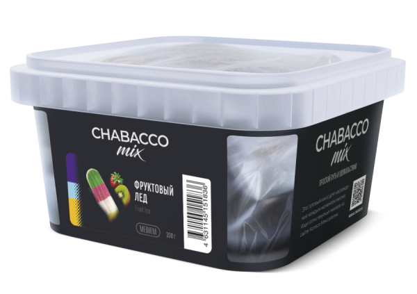 Chabacco Mix Fruit Ice (Фруктовый лед), 200 гр