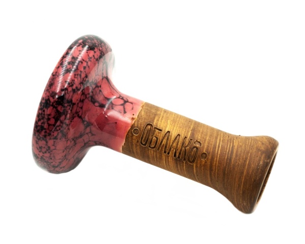 Чаша Облако Glaze Phunnel L - Малиновый черный мрамор