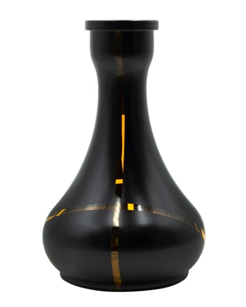 Колба Vessel Glass Капля Полоски желтые