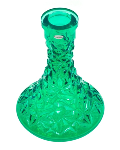 Колба Vessel Glass Кристалл Зеленый