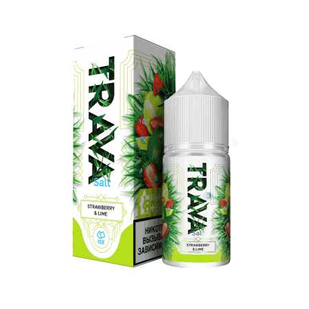 Trava Salt 30мл, Клубника лайм-лёд (Strawberry Lime)