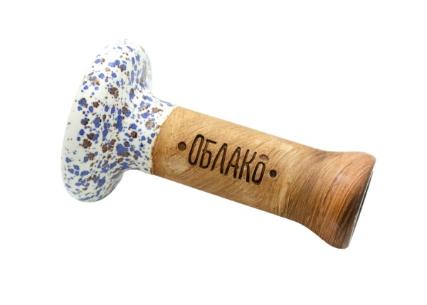 Чаша Облако Glaze Phunnel S - Белый в точку 