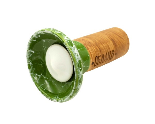 Чаша Облако Flow - Белый/Зелено-белый мрамор