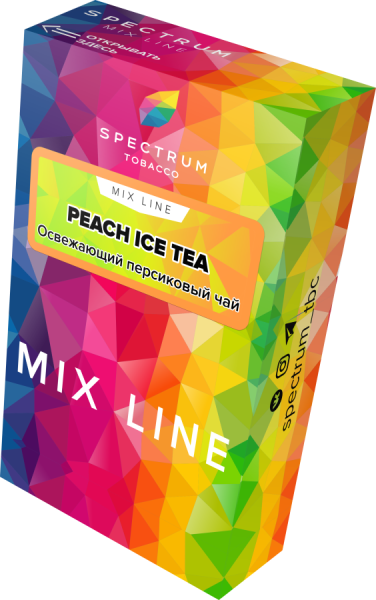 Spectrum Mix Line Peach Ice Tea (Освежающий Персиковый Чай), 40 гр