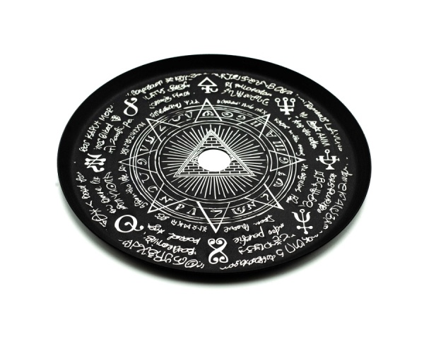 Дизайнерское блюдце плоское Alpha Hookah 10