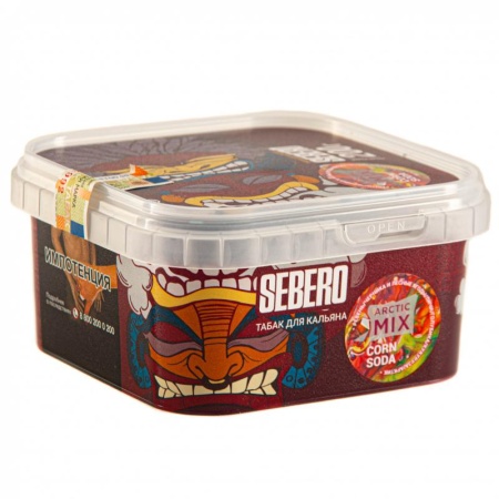 Sebero Arctic Mix Corn Soda (Ревень, лесные ягоды, личи, кукуруза, арктик), 200 гр