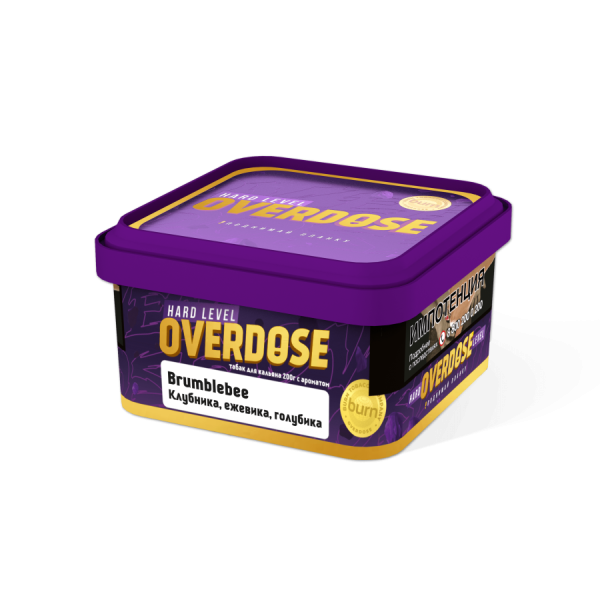 Overdose Brumblebee (Клубника, ежевика, голубика), 200 гр
