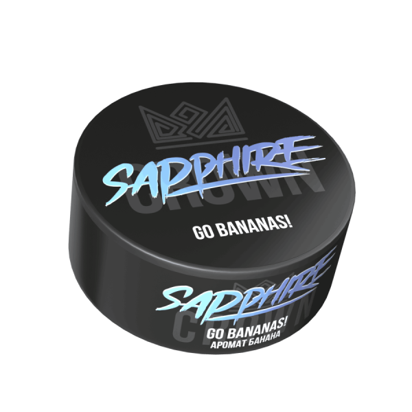Sapphire Crown с ароматом Go Bananas! (Банан), 100 гр