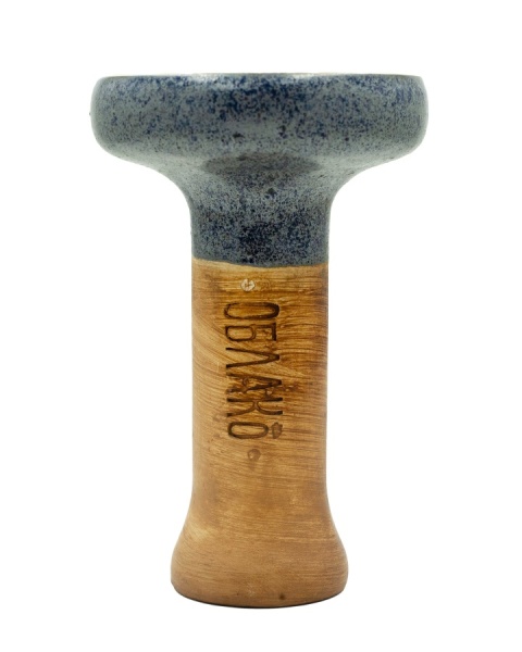 Чаша Облако Glaze Black - Серебро на синем