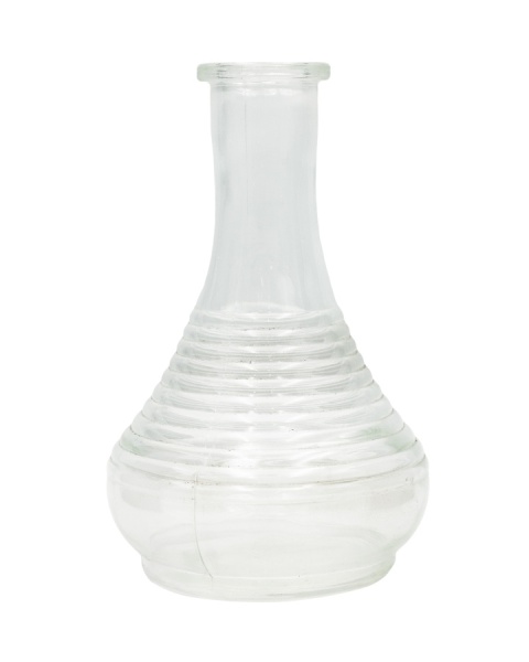 Колба Капля ребристая Прозрачная