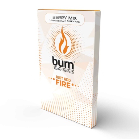 Burn Berry Mix (Земляника и виноград) 100 гр