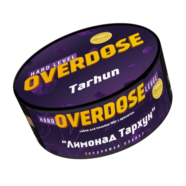 Overdose Tarhun (Лимонад тархун), 100 гр