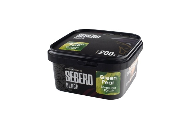 Sebero Black с ароматом Зеленая Груша (Green Pear), 200 гр