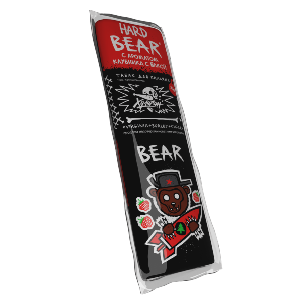 HLGN Hard - BEAR (Клубника с елкой), 200 гр