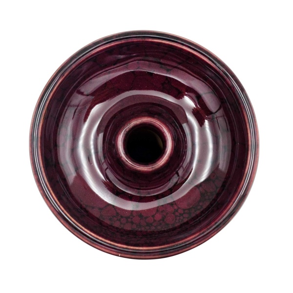 Чаша Облако Glaze Phunnel M - Винный красный чёрный мрамор