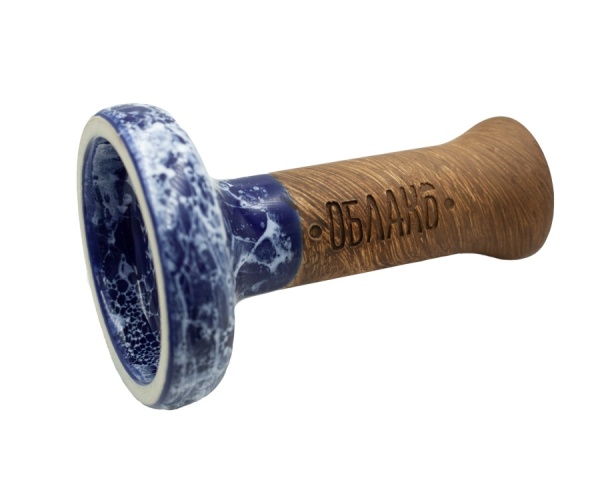 Чаша Облако Glaze Black - Синий Мрамор