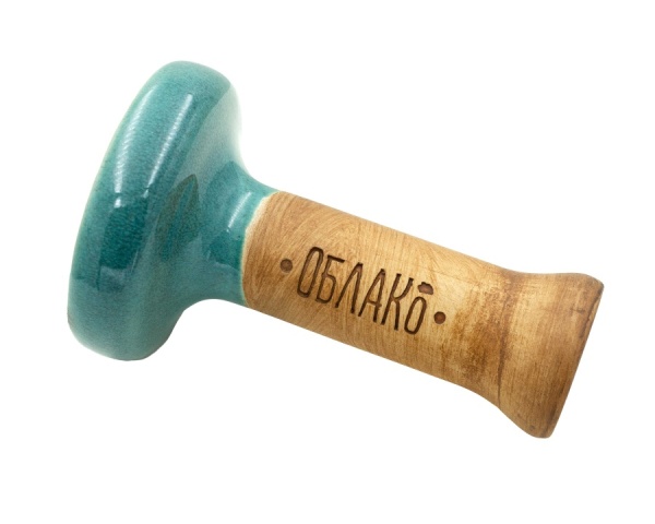 Чаша Облако Glaze Black - Голубой песок 