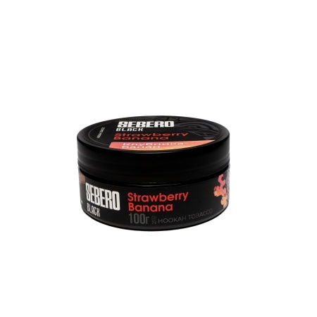 Sebero Black с ароматом Клубника-Банан (Strawberry Banana), 100 гр