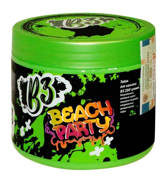 B3 Beach Party (Манго Маракуя Лимон), 250 гр
