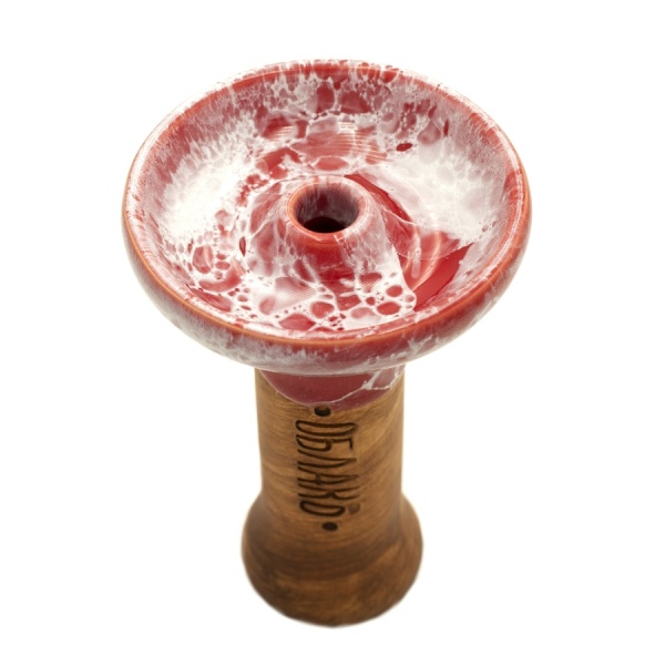 Чаша Облако Glaze Phunnel M - Красный мрамор