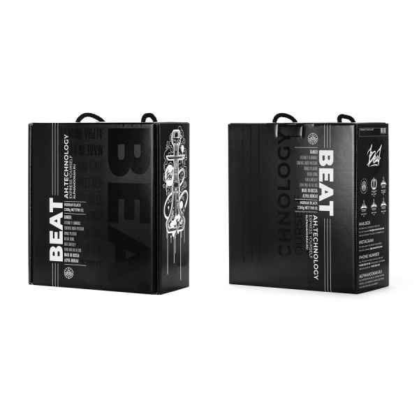 Alpha Hookah Beat White GOLD (Прозрачная колба)