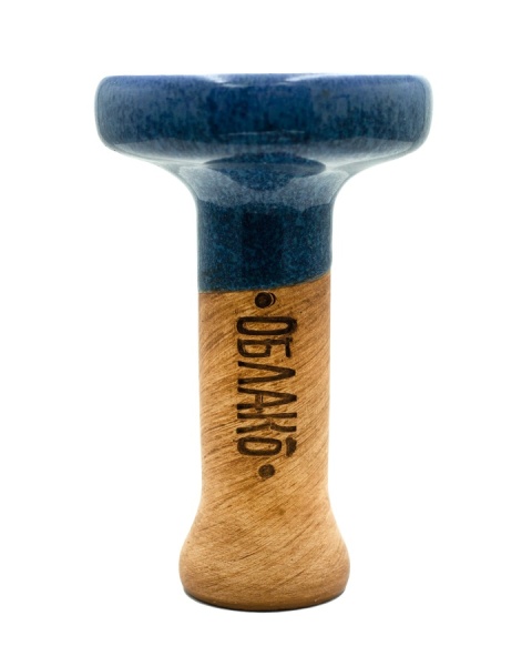 Чаша Облако Glaze Black - Синий топаз