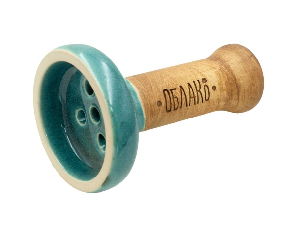 Чаша Облако Glaze Black - Голубой песок 