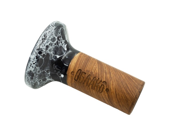 Чаша Облако Flow - Черный/Черно-белый мрамор