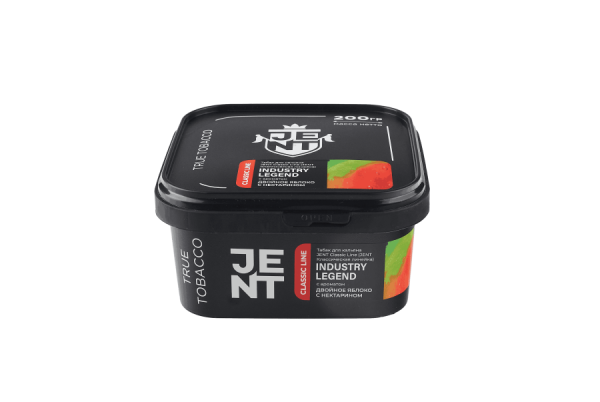 Jent Classic Line c ароматом Двойное яблоко с нектарином (Industry legend), 200 гр
