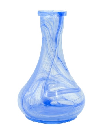 Колба Vessel Glass Капля Алебастр синий