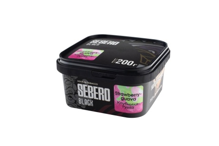 Sebero Black с ароматом Клубника-Гуава (Strawberry-guava), 200 гр