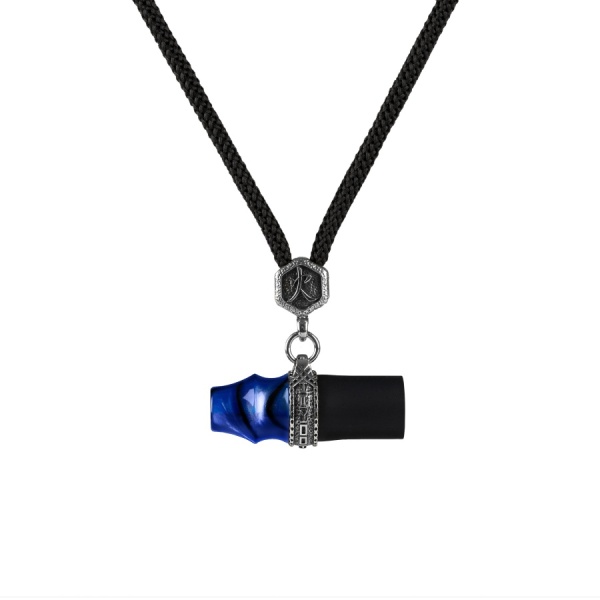 Мундштук Индивидуальный/персональный Japona Samurai Mini Cord Blue