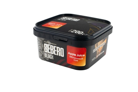 Sebero Black с ароматом Яблочный сок (Apple Juice), 200 гр