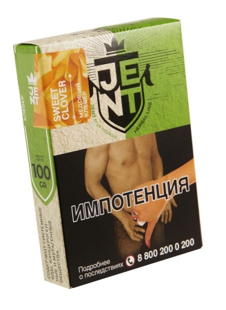 Jent Herbal Line с ароматом Медовый клевер (Sweet Clover), 100 гр