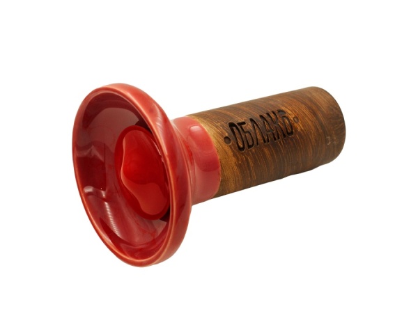 Чаша Облако Flow - Красный/Малиново-красный мрамор