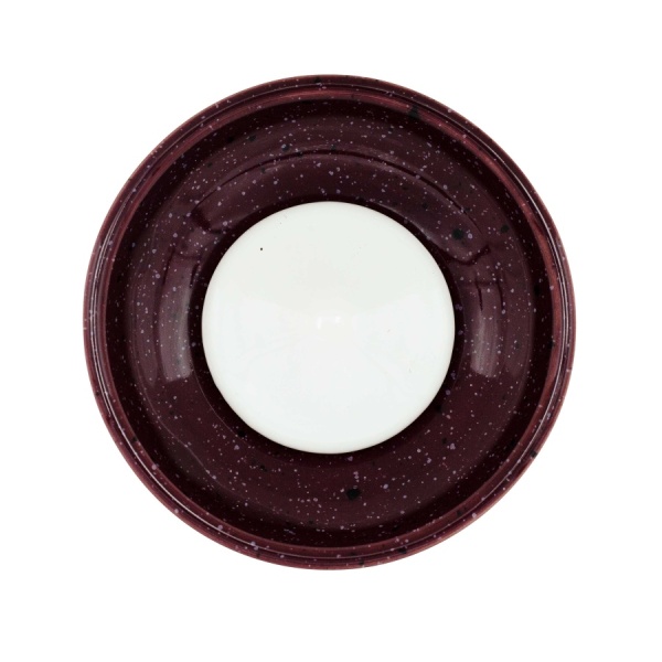 Чаша Облако Flow - Белый/Фиолетовый в точку