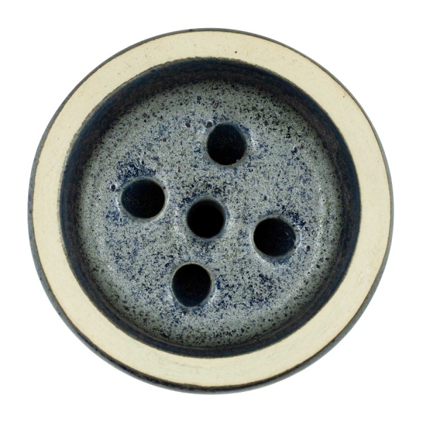 Чаша Облако Glaze Black - Серебро на синем