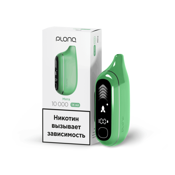 Plonq MAX PRO (до 10 000 затяжек) вкус Мята