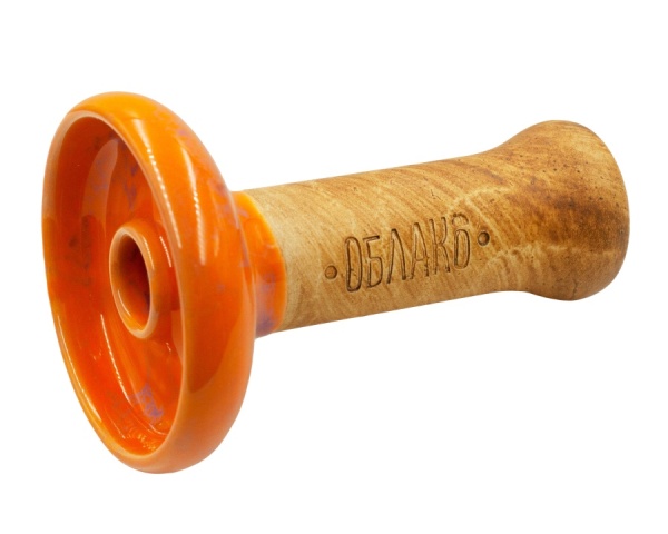 Чаша Облако Glaze Phunnel L - Оранжево-фиолетовый мрамор