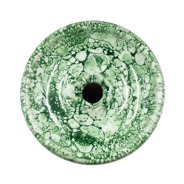 Чаша Облако Glaze Phunnel S - Бело-зеленый мрамор